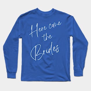 lesbian wedding brides Long Sleeve T-Shirt